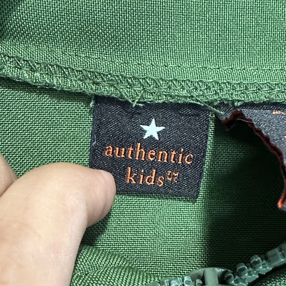 Kids Green Flight Suit Costume size 4 - Picture 2 of 9